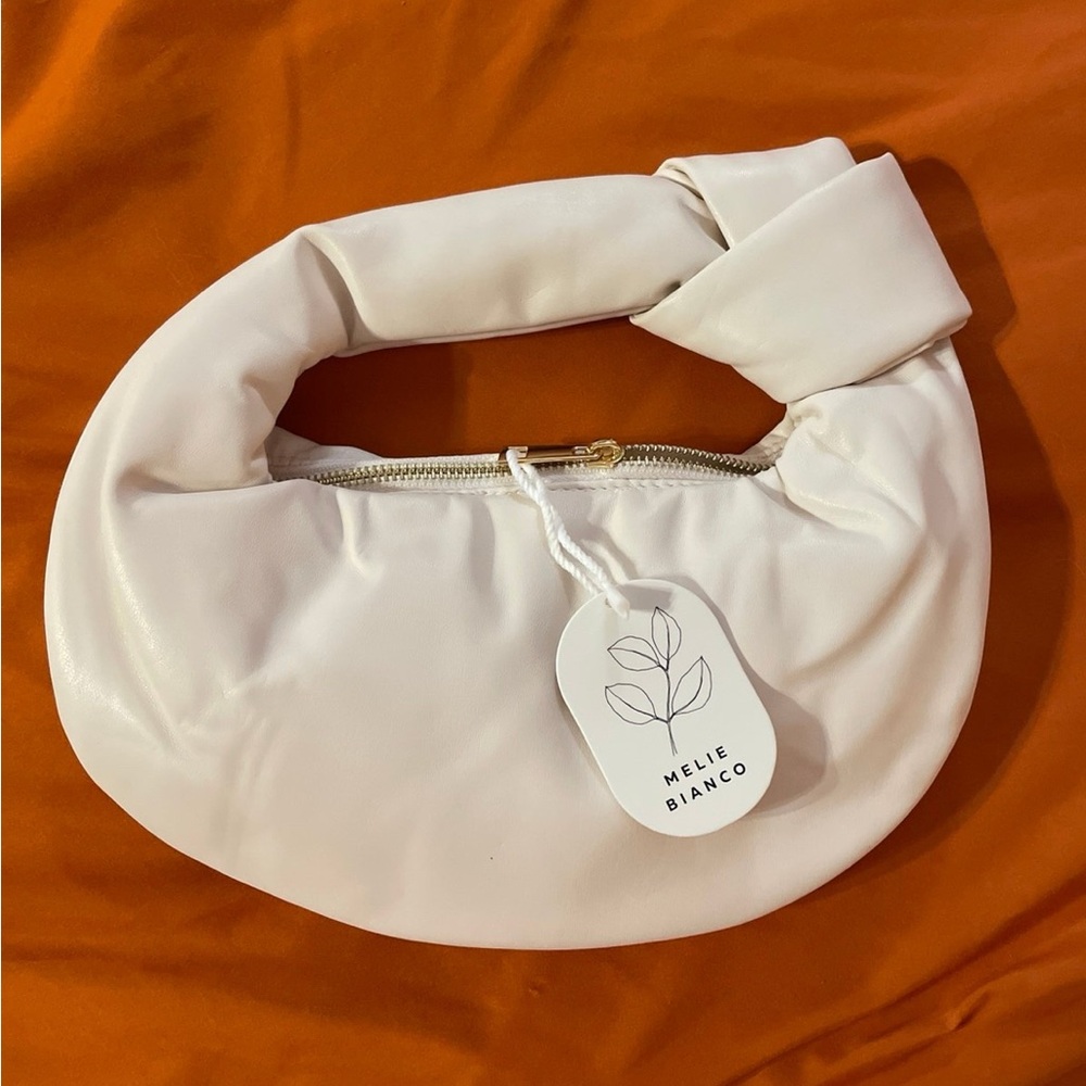 Melie Bianco Cream Shoulder Bag